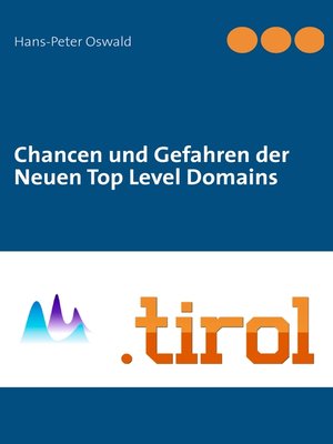 cover image of Chancen und Gefahren der Neuen Top Level Domains